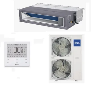 AD160S2SM9FA / 1U160S2SP2FB, Сплит-система, Haier, Super Match Plus, канальная