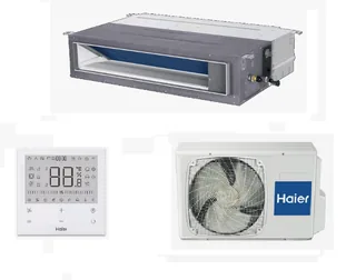 AD35S2SM9FA / 1U35S2SM4FA, Сплит-система, Haier, Super Match Plus, канальная