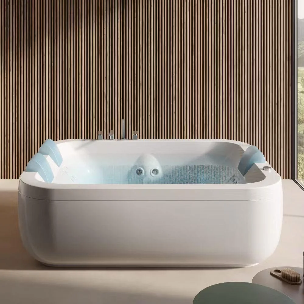 Гидромассажная ванна, Jacuzzi, Aquasoul Extra, шгв 1900*1500*600, Rainbow + Clean System + смеситель, цвет-белый