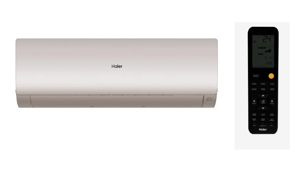 AS35S2SF4FA-G, Внутренний блок мульти-сплит системы, Haier, Flexis Super Match, настенный, с ИК пультом, цвет золото