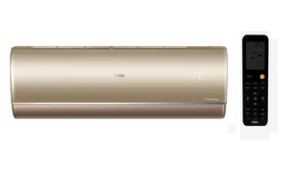 AS35S2SJ3FA-G, Внутренний блок мульти-сплит системы, Haier, Jade Super Match, настенный, с ИК пультом, цвет золото