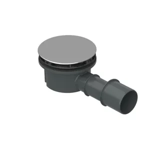 Слив, Bette, BetteCompact+, для душевых поддонов, цвет-белый