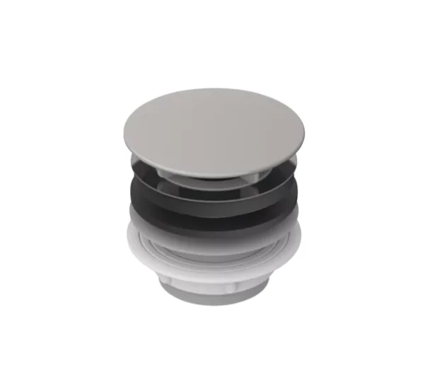 Донный клапан, Bette, для раковин, 1 1/4", цвет-Silver matt