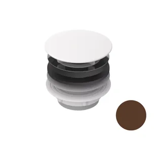 Донный клапан, Bette, для раковин, 1 1/4", цвет-Coffee matt