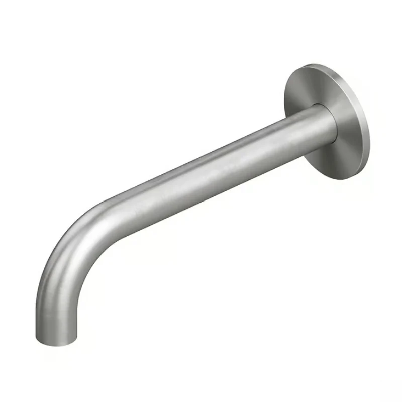 Излив, Quadro design, Complements, цвет-Steel Brushed