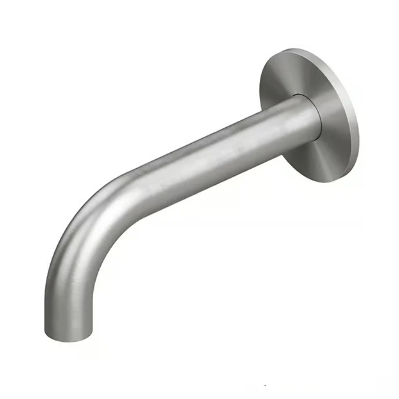 Излив, Quadro design, Complements, цвет-Steel Brushed