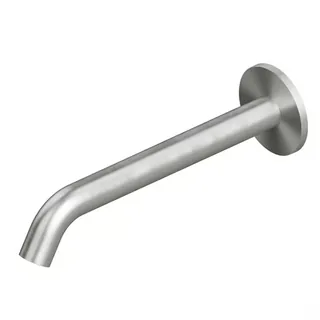 Излив, Quadro design, Complements, цвет-Steel Brushed