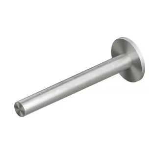 Излив, Quadro design, Complements, цвет-Steel Brushed