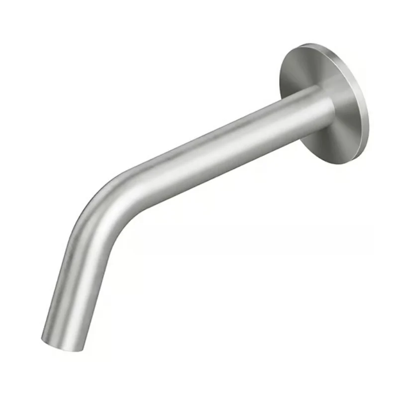 Излив, Quadro design, Complements, цвет-Steel Brushed