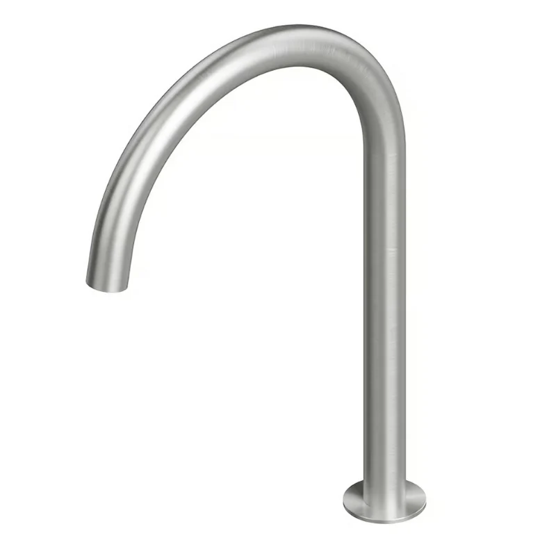 Излив, Quadro design, Complements, цвет-Steel Brushed
