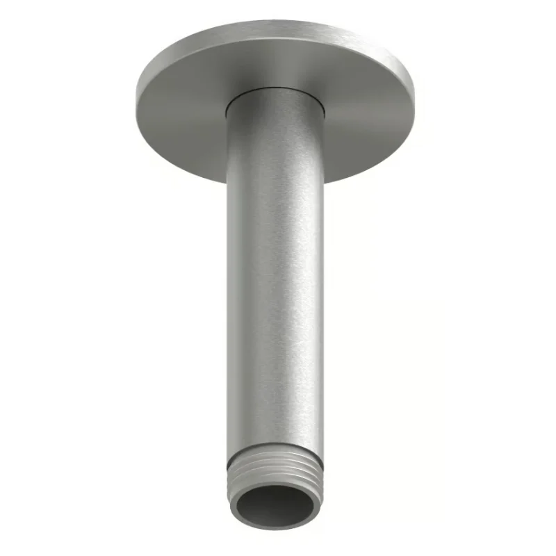 Держатель верхнего душа, Quadro design, цвет-Steel Brushed
