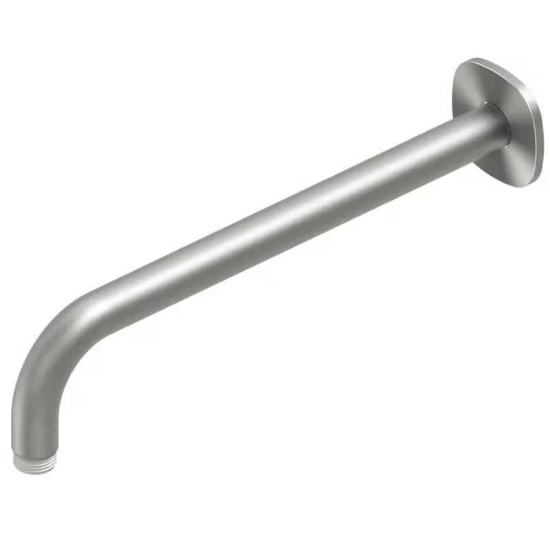 Держатель верхнего душа, Quadro design, цвет-Steel Brushed