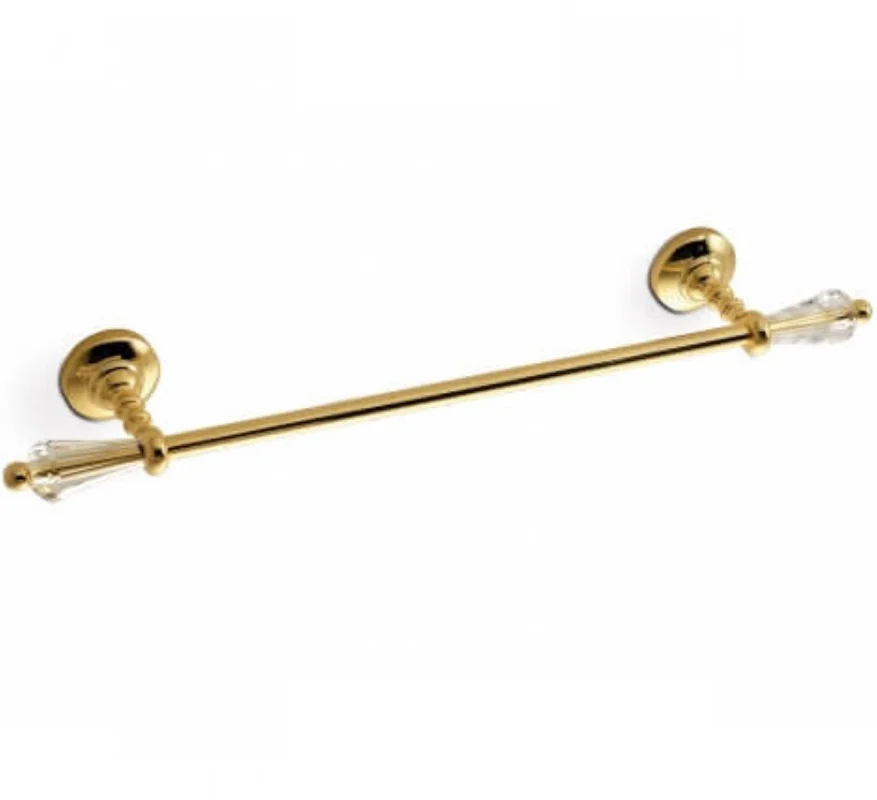 Полотенцедержатель, 3SC, Boheme, шгв 495*90*50, цвет-Polished Gold 24Kt, декоративный элемент-хрусталь Swarovski