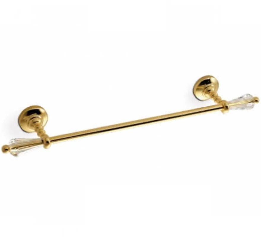 Полотенцедержатель, 3SC, Boheme, шгв 395*90*50, цвет-Polished Gold 24Kt, декоративный элемент-хрусталь Swarovski
