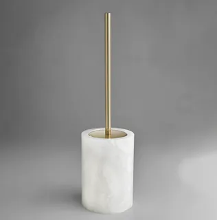 Ёршик, 3SC, Baster Round, шгв 115*115*400, цвет-Polished Gold 24Kt, колба-Alabaster