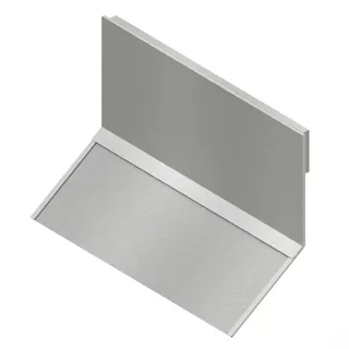 Излив, Quadro design, Complements, цвет-Steel Brushed
