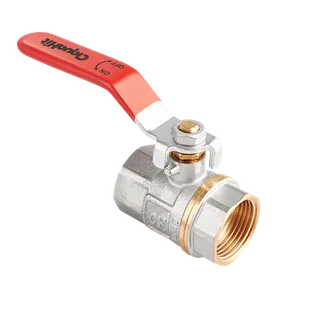 Кран шаровой, AquaHit, 1 1/2", ВВ, PN 25, ручка-рычаг (РГГ)