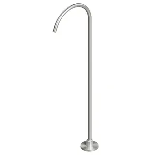 Излив, Quadro design, Complements, для раковины, цвет-Steel Brushed