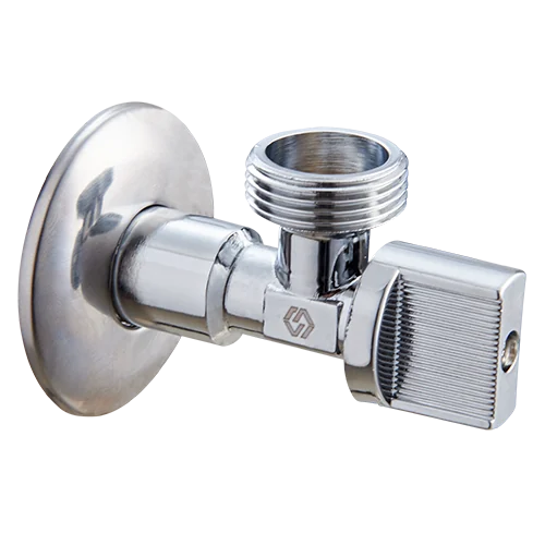 Кран шаровой, Premium, угловой, 1/2" х 3/4", НН, PN 10, ручка-бабочка, для подключения сантехнических приборов