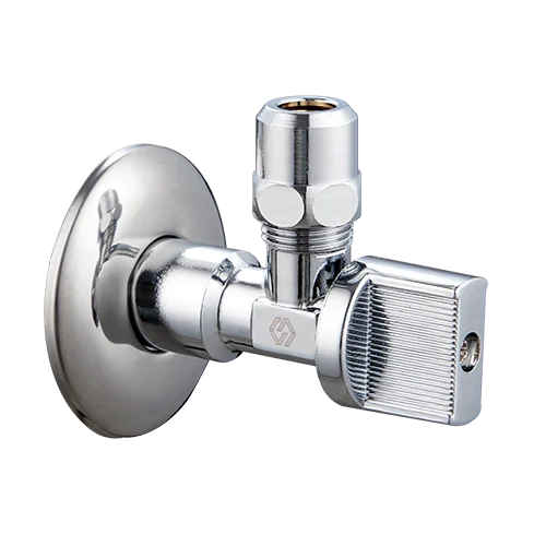 Кран шаровой, Premium, угловой, 1/2" х M10, Н, PN 10, ручка-бабочка, для подключения сантехнических приборов
