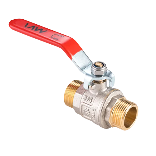 Кран шаровой, Premium, 1/2", НН, PN 40, ручка-рычаг