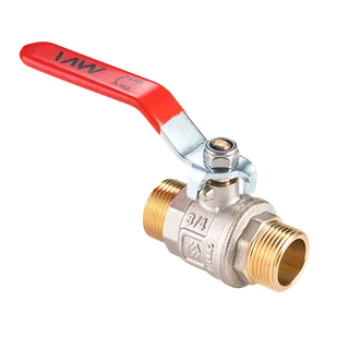 Кран шаровой, Premium, 3/4", НН, PN 40, ручка-рычаг