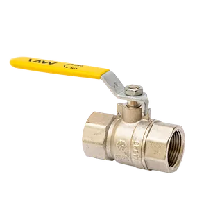 Кран шаровой, Premium, 1 1/2", ВВ, PN 25, ручка-рычаг, газовый