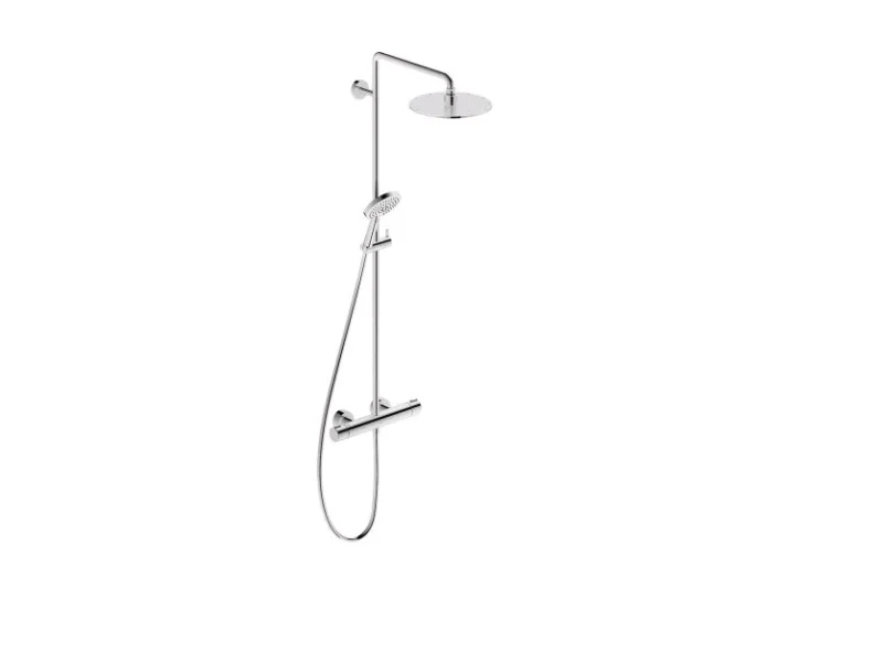 Душевая стойка, Duravit, C.1, цвет-хром