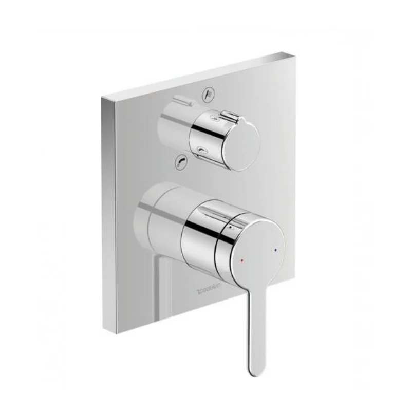 Смеситель для душа, Duravit, C.1, на 2 потребителя, цвет-хром