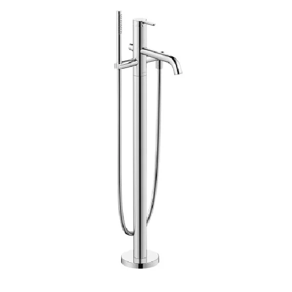 Смеситель для ванны и душа, Duravit, C.1, напольный, цвет-хром