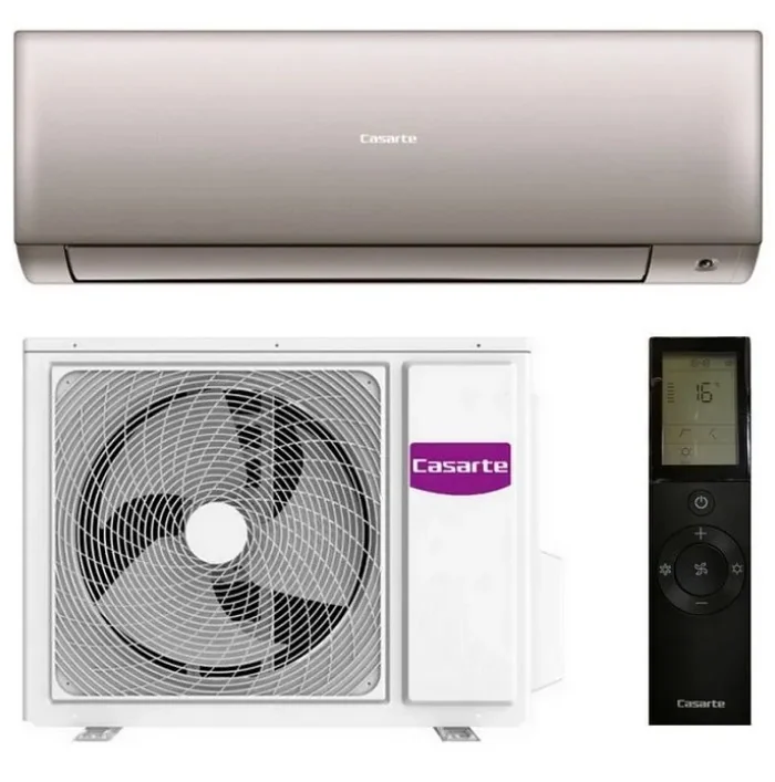 CAS35CX1/R3-G / 1U35CX1/R3, Сплит-система, Casarte, ELETTO, inverter, цвет шампань матовый