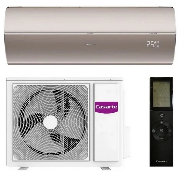 CAS35MW1/R3-G / 1U35MW1/R3, Сплит-система, Casarte, TRIANO, inverter, цвет золото глянцевое