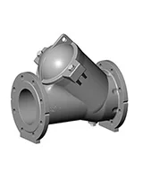 Клапан обратный шаровой, фланцевый, DN100, PN10, нерж сталь