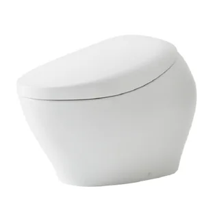 Унитаз, ToTo, Washlet, NEOREST NX, приставной, шгв 468*800*565, CEFIONTECT, цвет-белый/золото, с запорным клапаном и фланцем — иконка