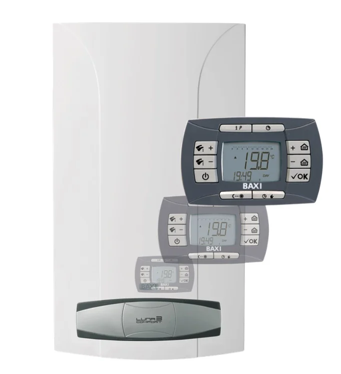 Котёл газовый настенный, Baxi, LUNA-3 Comfort 1.240 Fi (серийный код 242726221)