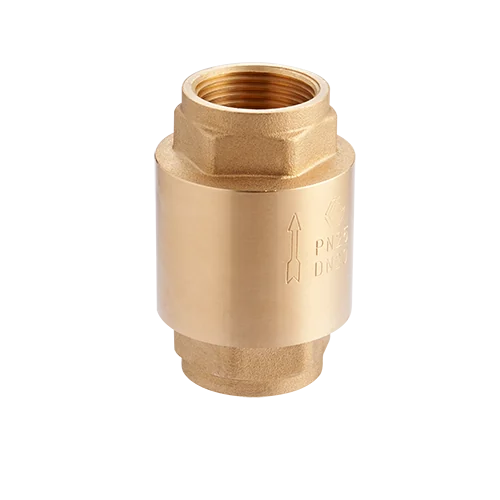 Клапан обратный, Premium, 1/2", ВВ, PN 25, усиленный с латунным сердечником
