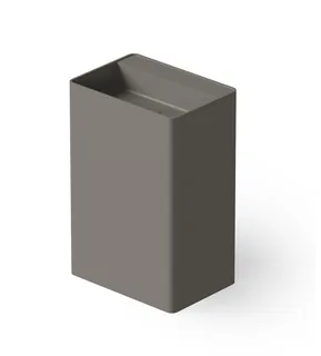 Раковина, DEA Design, Pedestal Basin, шгв 600*420*900, отверстия для смесителя-отсутствуют, цвет-Grey Matt (Товар заказной, возврату не подлежит)