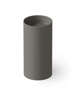 Раковина, DEA Design, Pedestal Basin, шгв 465*450*900, отверстия для смесителя-отсутствуют, цвет-Grey Matt (Товар заказной, возврату не подлежит)