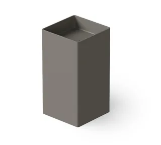Раковина, DEA Design, Pedestal Basin, шгв 450*450*900, отверстия для смесителя-отсутствуют, цвет-Grey Matt (Товар заказной, возврату не подлежит)