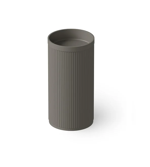 Раковина, DEA Design, Pedestal Basin, шгв 465*450*900, отверстия для смесителя-отсутствуют, цвет-Grey Matt (Товар заказной, возврату не подлежит)
