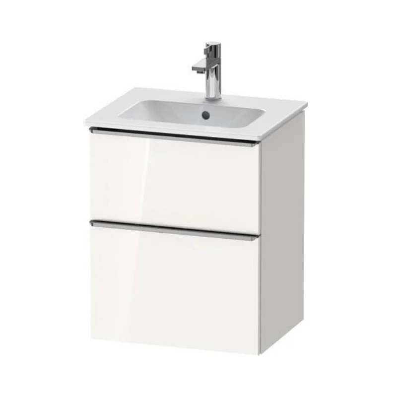 Тумба под раковину, Duravit, D-Neo, шгв 510*440*625, ручка-хром, раковина-необходимо заказать, цвет-белый