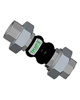 Компенсатор резиновый муфтовый, ВР, PN10, 2"