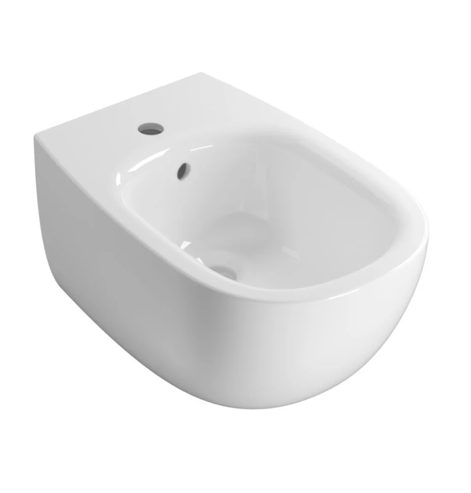 Биде, Globo, DAILY, подвесной, шгв 350*530*300, CERASLIDE, BATAFORM, цвет-белый матовый