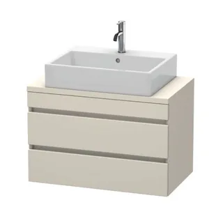 Тумба под раковину, Duravit, Durastyle, шгв 800*478*512, раковина-необходимо заказать, цвет-серо-коричневый матовый
