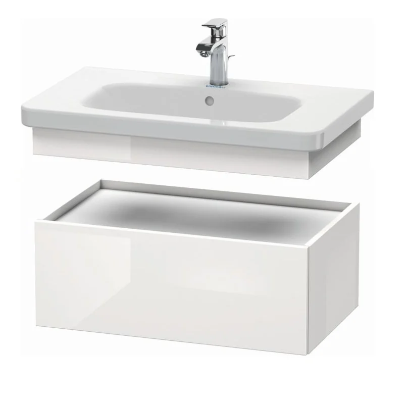 Тумба под раковину, Duravit, Durastyle, шгв 1130*448*282, раковина-необходимо заказать, цвет-белый матовый