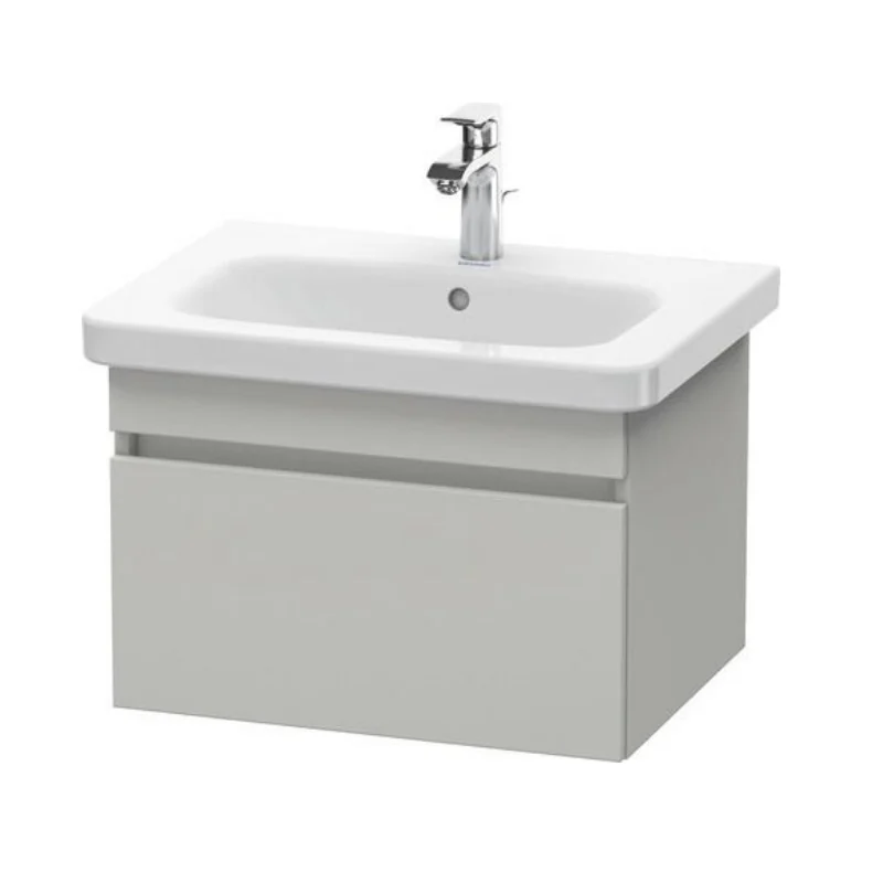Тумба под раковину, Duravit, Durastyle, шгв 580*448*398, раковина-необходимо заказать, цвет-бетонно-серый матовый