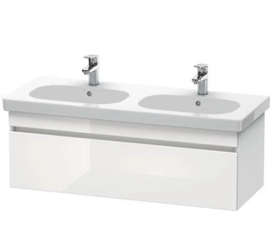 Тумба под раковину, Duravit, Durastyle, шгв 1150*453*398, раковина-необходимо заказать, цвет-белый глянцевый