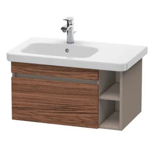 Тумба под раковину, Duravit, Durastyle, шгв 730*448*398, раковина-необходимо заказать, цвет-орех темный/базальт матовый