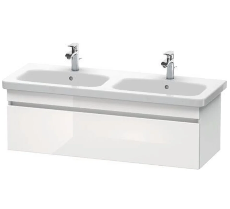 Тумба под раковину, Duravit, Durastyle, шгв 1230*448*398, раковина-необходимо заказать, цвет-белый глянцевый