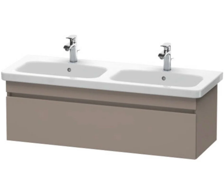Тумба под раковину, Duravit, Durastyle, шгв 1230*448*398, раковина-необходимо заказать, цвет-базальт матовый